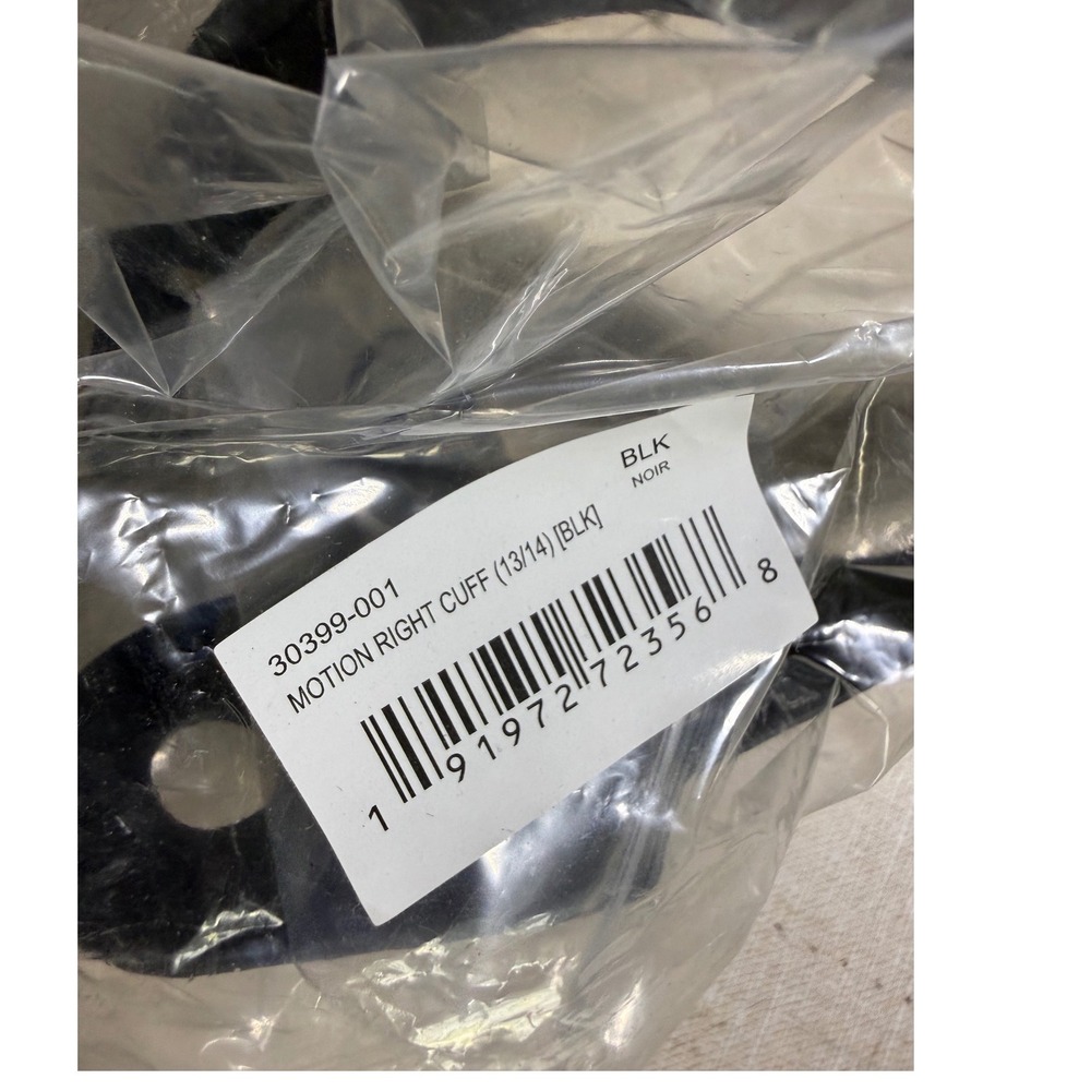 Fox Racing Motion Right Cuff 13/14 Black Motocross Boot Part 30399-001 NEW - Picture 2 of 6